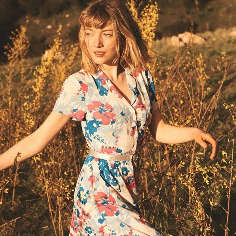 Modcloth "Exciting Find" Shirt Dress